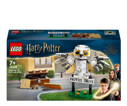 Klocki LEGO® LEGO Harry Potter 76425 Hedwiga™ z wizytą na ul. Privet Drive 4